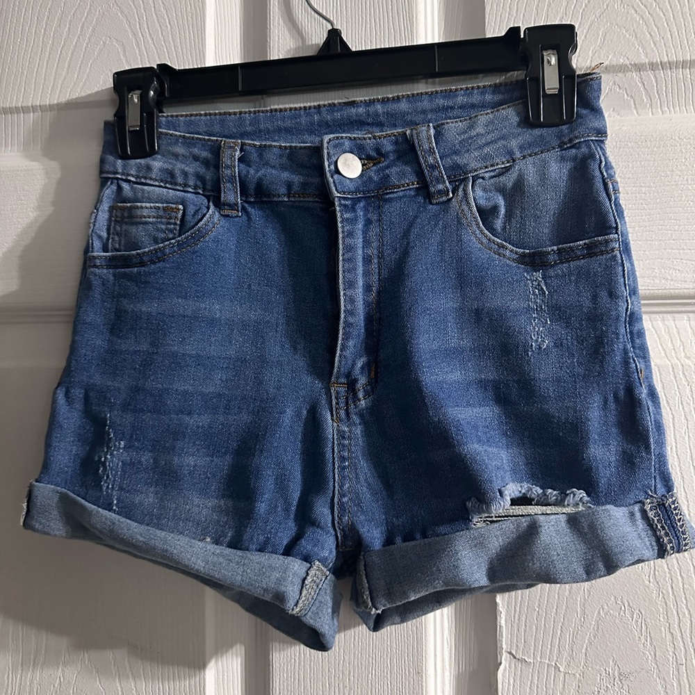 SHEIN Petite S Blue Denim